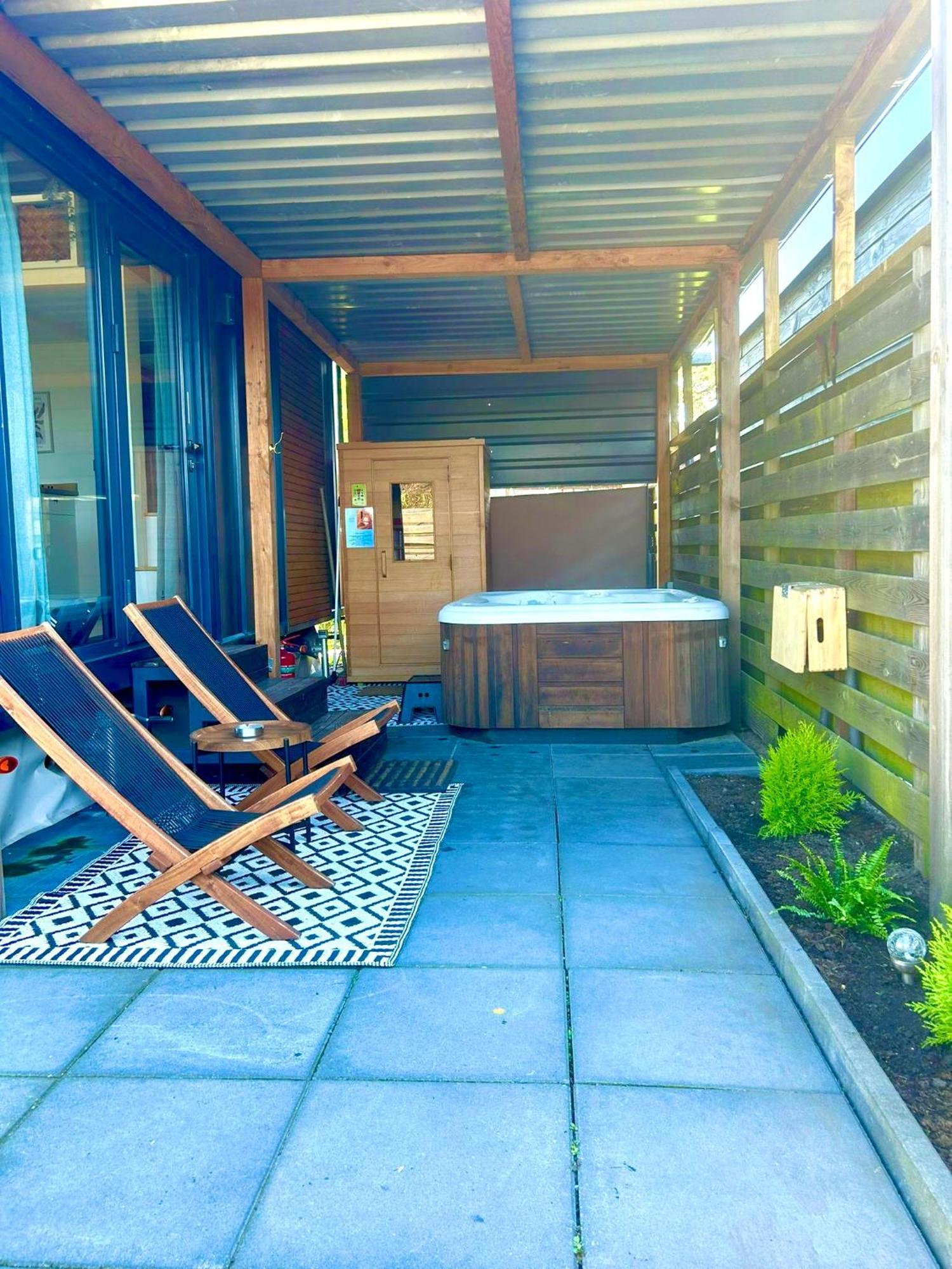 Tiny House With Sauna & Jacuzzi Near Amsterdam Vijfhuizen Luaran gambar